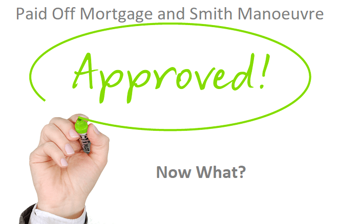 paid off mortgage and smith manoeuvre
